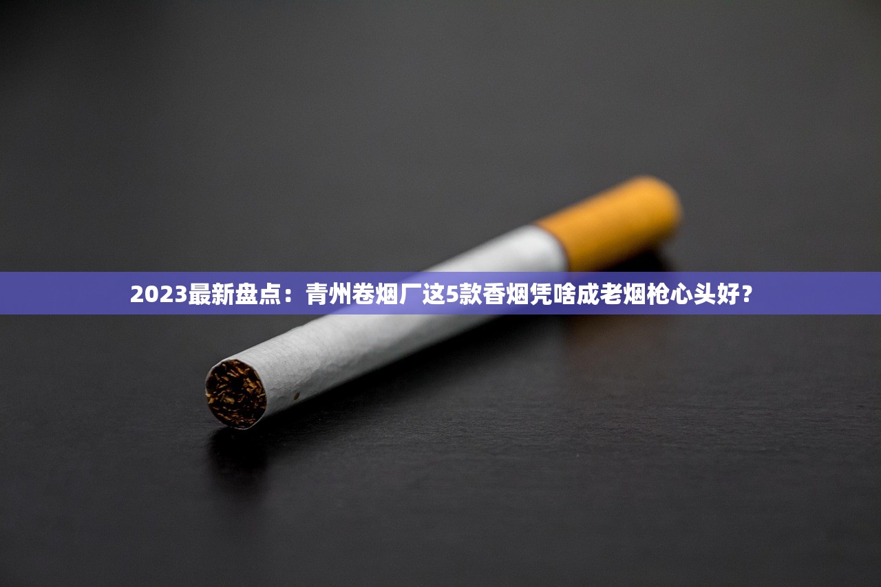 2023最新盘点：青州卷烟厂这5款香烟凭啥成老烟枪心头好？