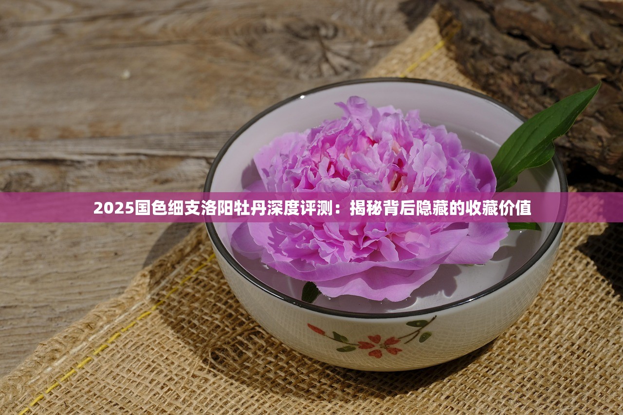 2025国色细支洛阳牡丹深度评测：揭秘背后隐藏的收藏价值