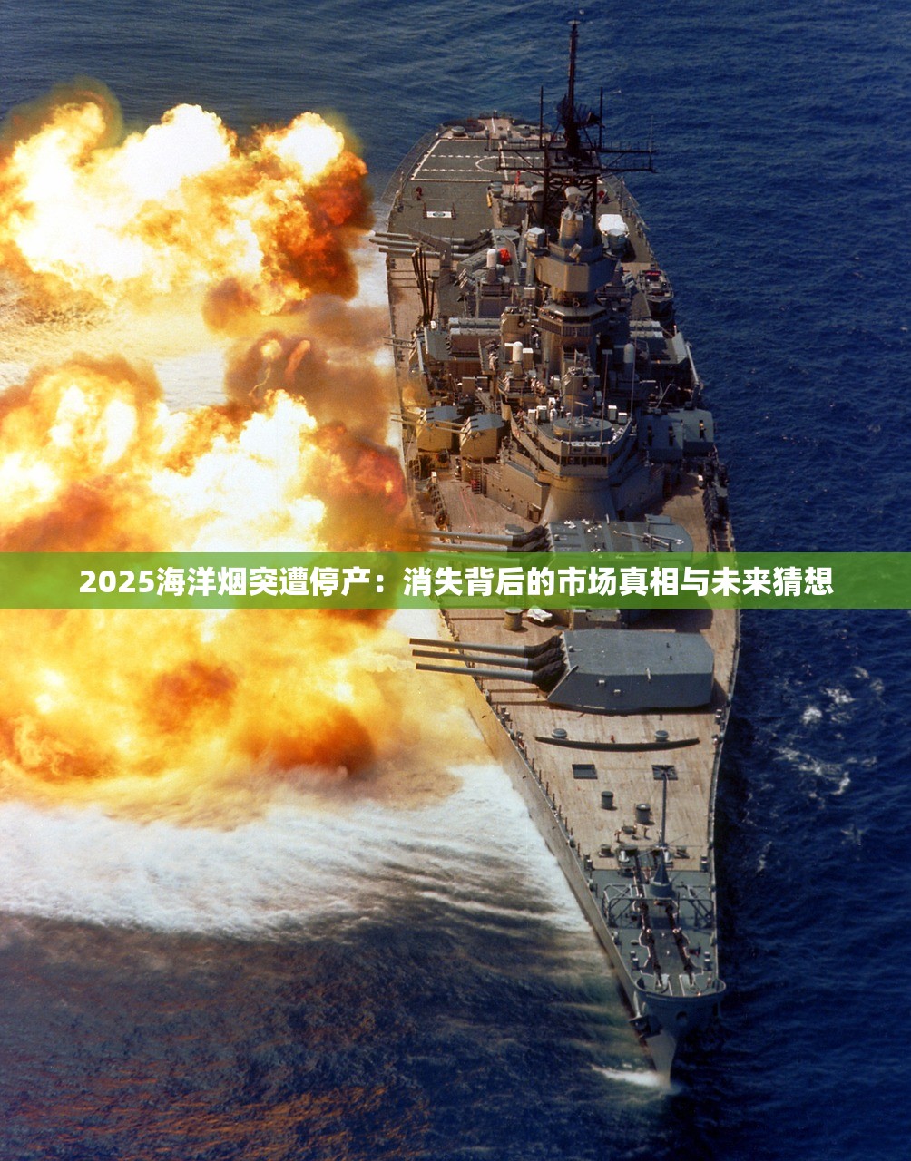 2025海洋烟突遭停产：消失背后的市场真相与未来猜想