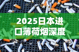 2025日本进口薄荷烟深度评测：清凉背后的健康争议与市场新宠