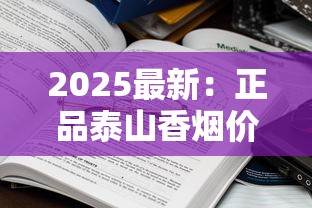 2025最新：正品泰山香烟价格大揭秘，这些型号涨了？