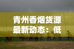 青州香烟货源最新动态：低价渠道暗藏玄机？2023年批发商生存指南