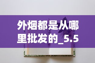 外烟都是从哪里批发的_5.5细支空烟管批发_国内小作坊烟