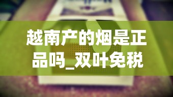 越南产的烟是正品吗_双叶免税香烟多少钱一条_1688香烟网香烟的购买方式
