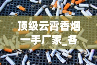 顶级云霄香烟一手厂家_各个香烟的烟叶_探索外烟一手货