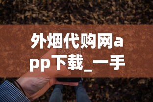 外烟代购网app下载_一手香烟批发网站大全更便宜卖_越南代工和广西代工