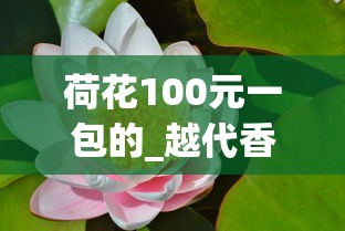 荷花100元一包的_越代香烟厂家_香烟一手批发