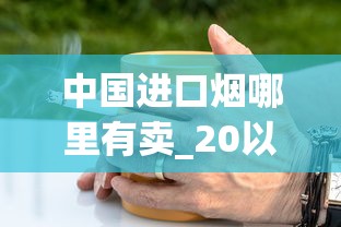 中国进口烟哪里有卖_20以内的口粮烟_外烟代购求推荐