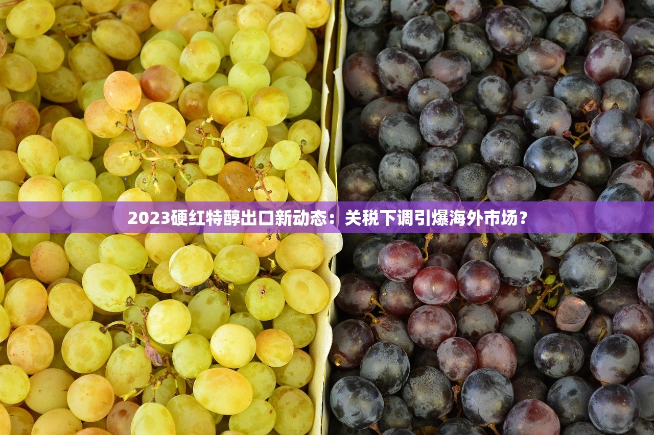 2023硬红特醇出口新动态：关税下调引爆海外市场？